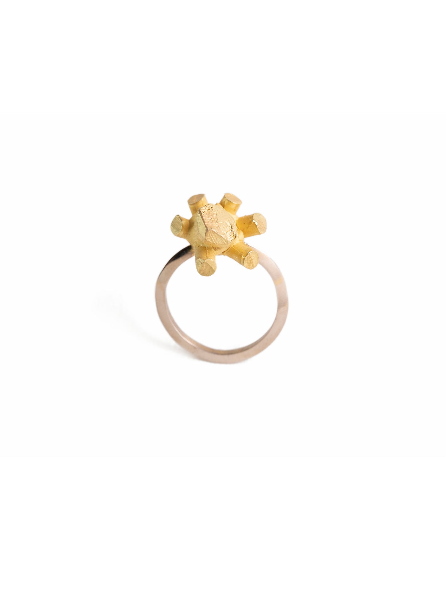 Anillo restos de fundición de oro Fairmined