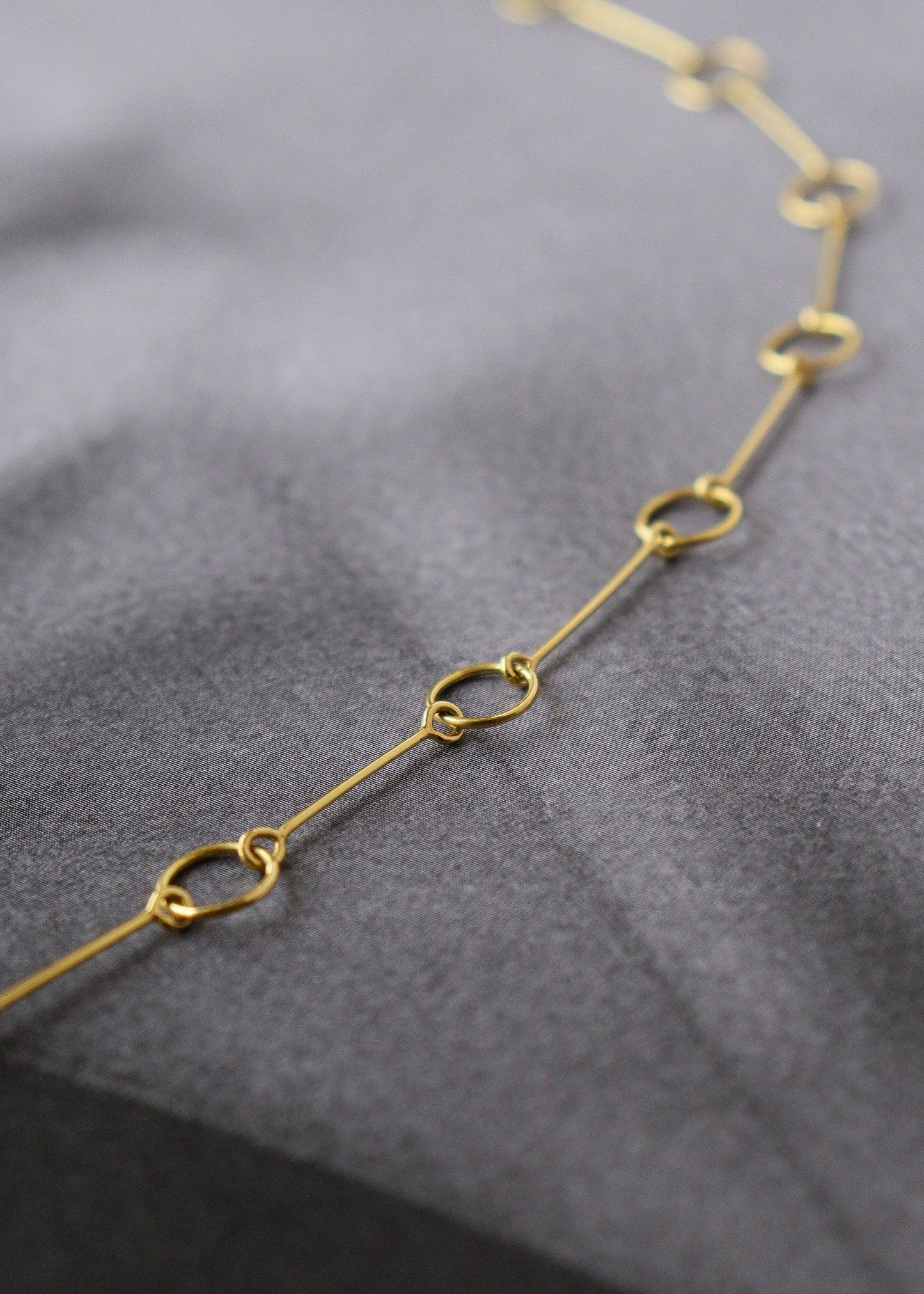 Cadena de eslabones oro