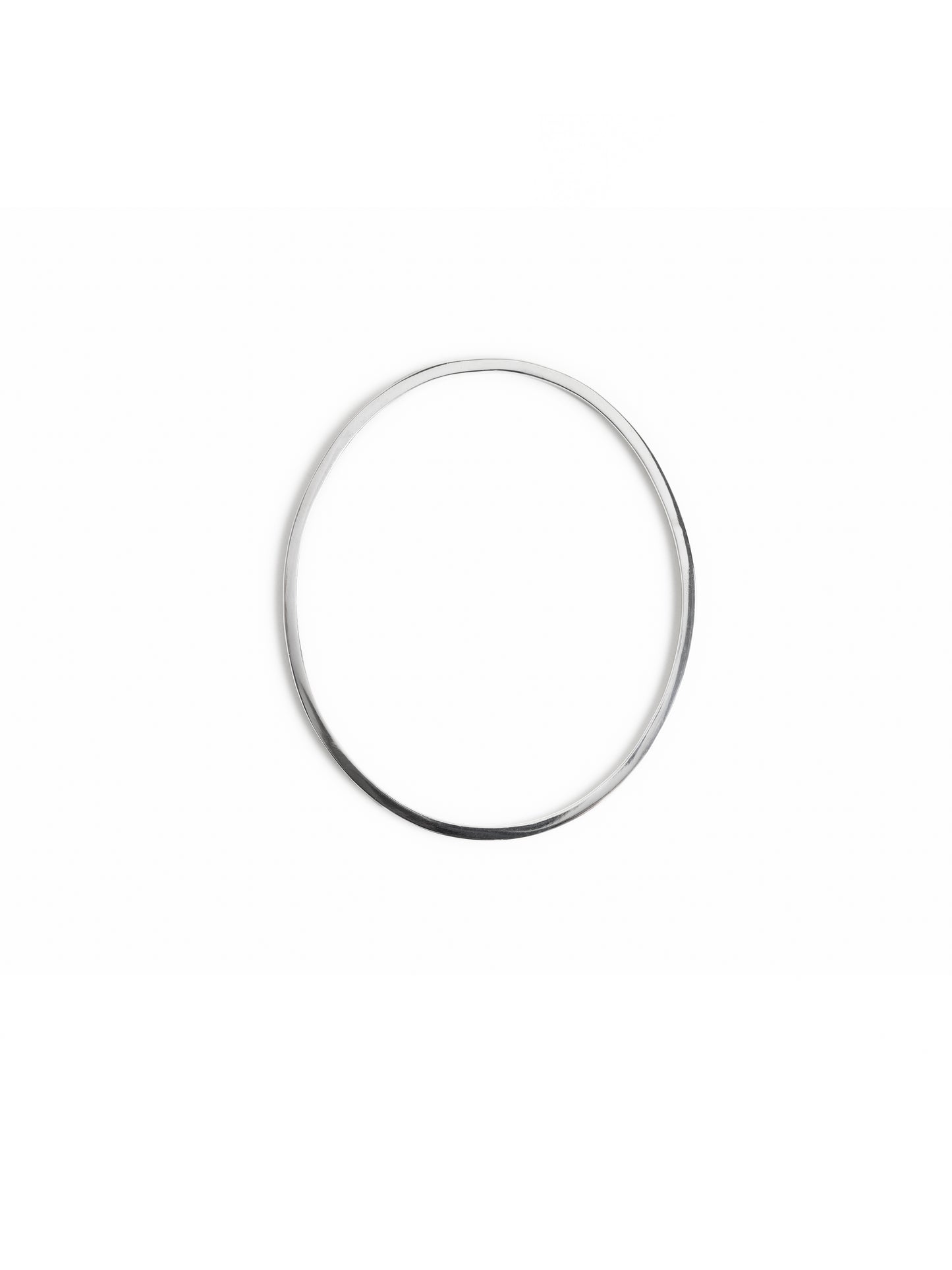 PULSERA OVALADA DE PLATA
