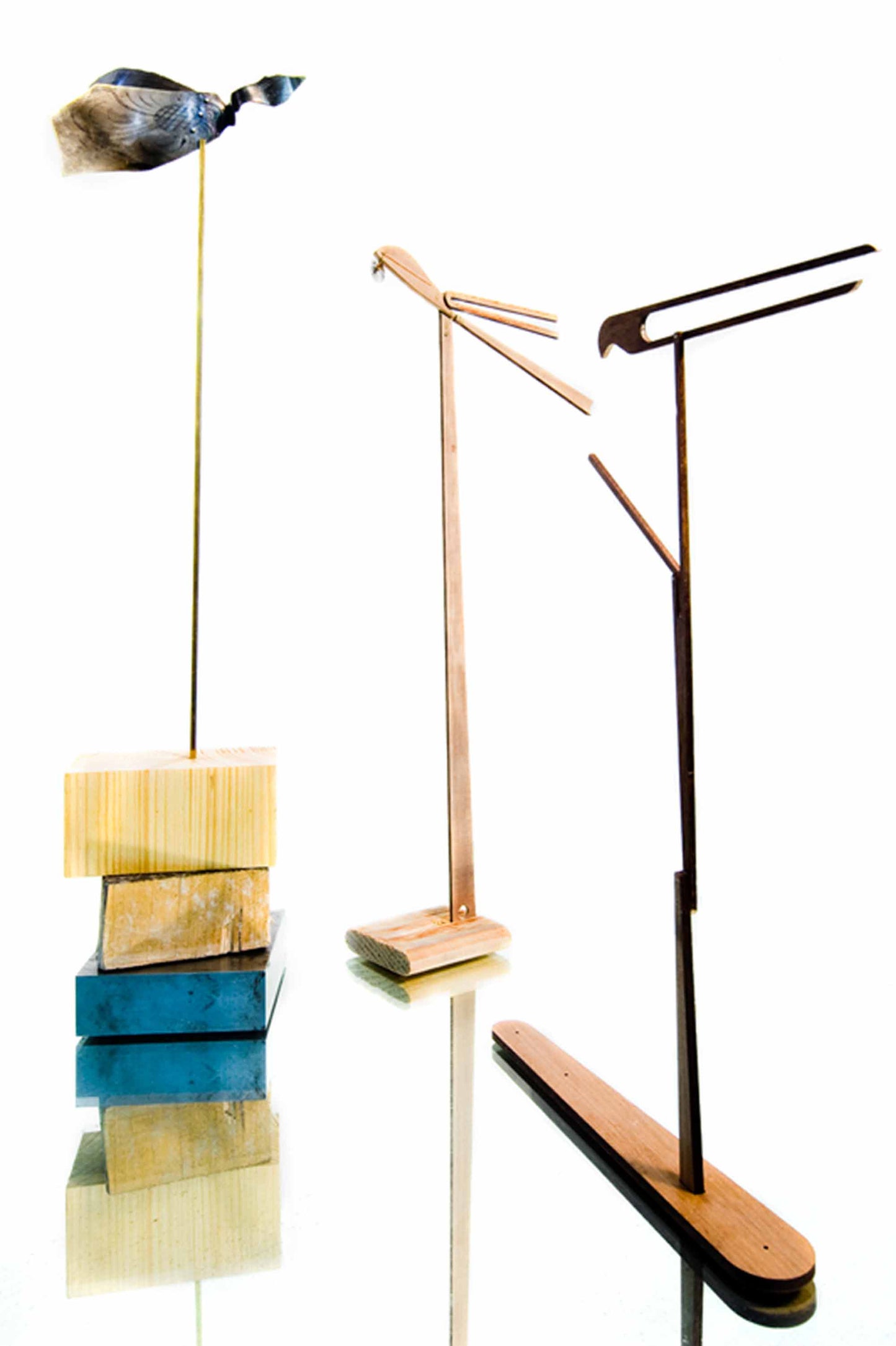 Escultura Madera Pájaro