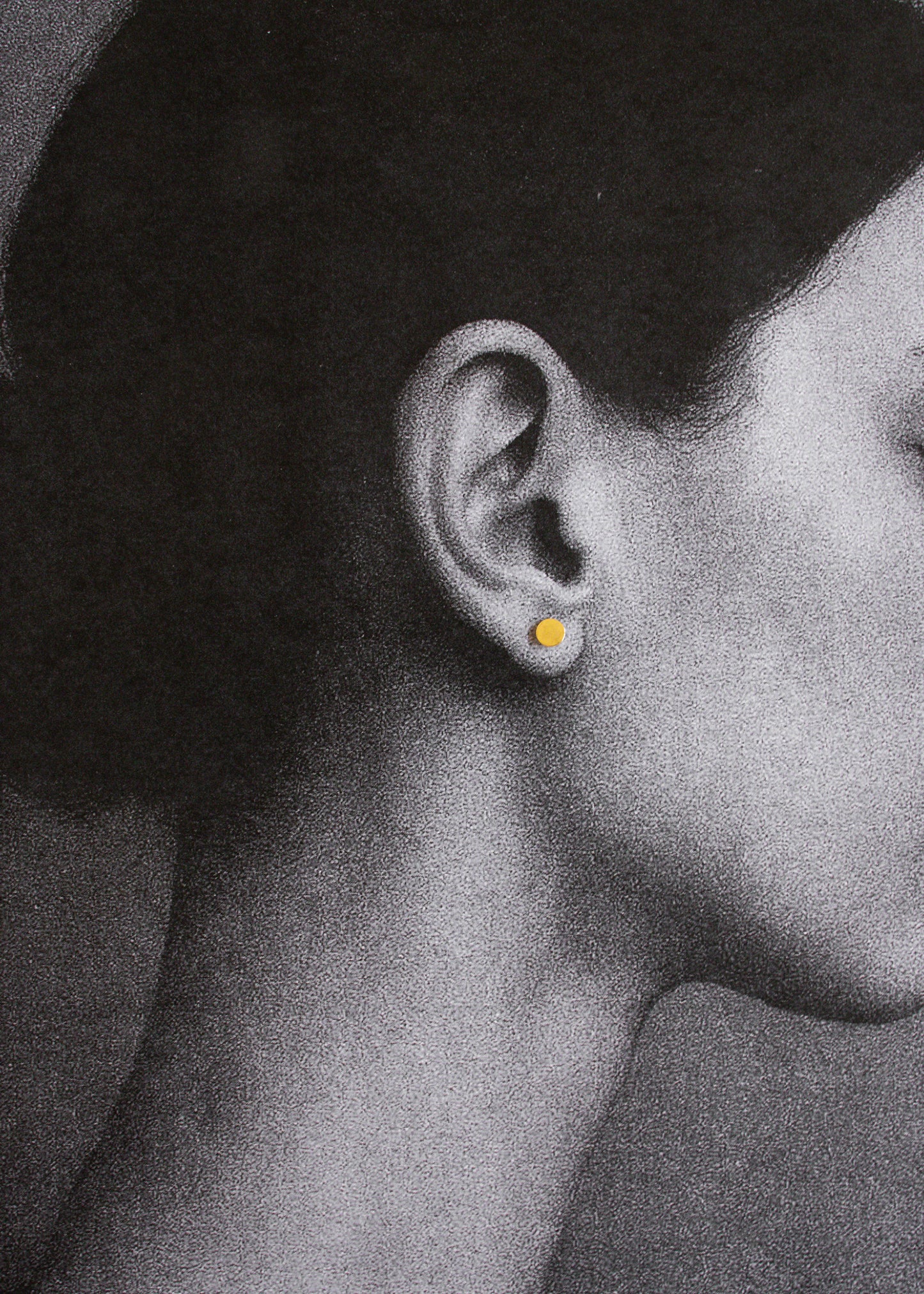 GOLD RIVET EARRINGS