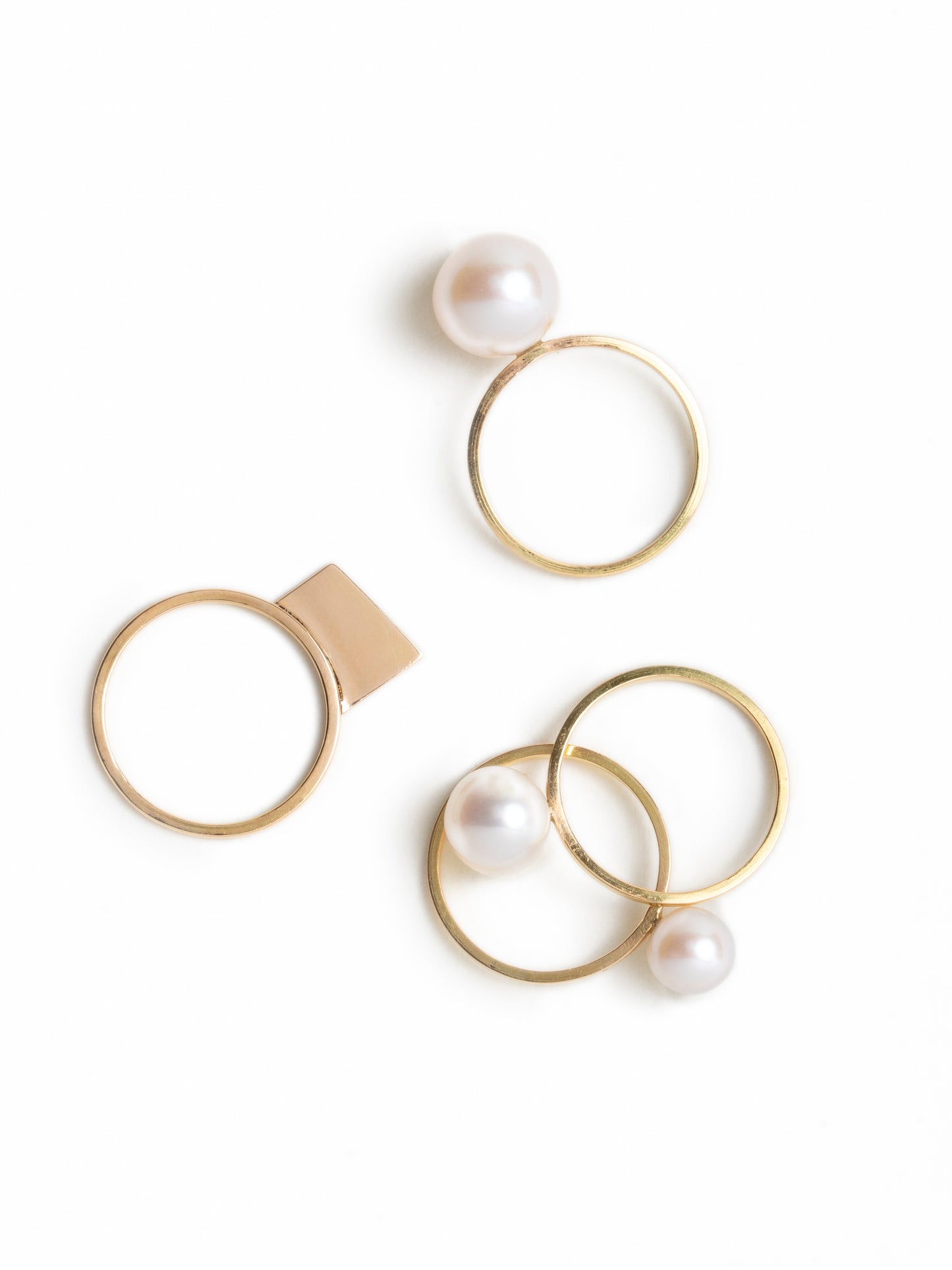 GOLD RING WITH PEARL I