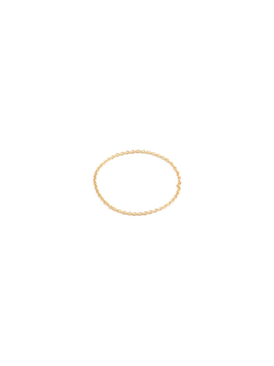 GOLD CHAIN RING